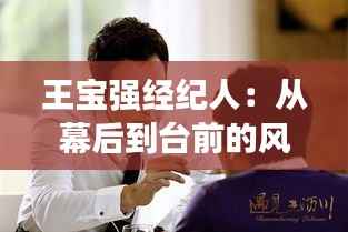 王宝强经纪人：从幕后到台前的风云变幻
