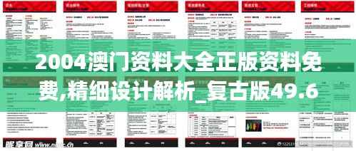2004澳门资料大全正版资料免费,精细设计解析_复古版49.658