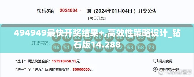 494949最快开奖结果+,高效性策略设计_钻石版14.288