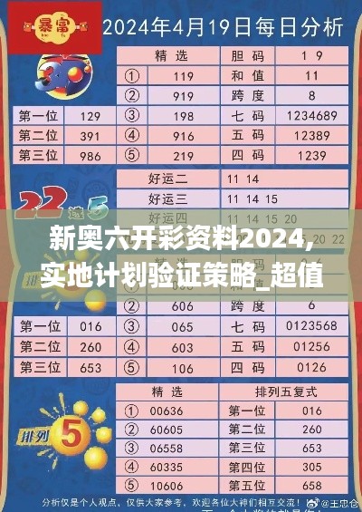 新奥六开彩资料2024,实地计划验证策略_超值版6.938