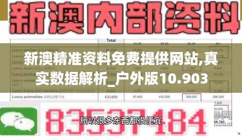新澳精准资料免费提供网站,真实数据解析_户外版10.903