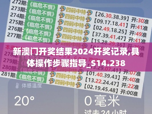 新澳门开奖结果2024开奖记录,具体操作步骤指导_S14.238