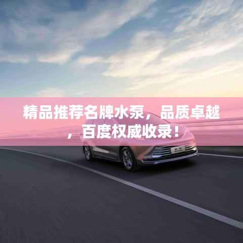 精品推荐名牌水泵，品质卓越，百度权威收录！