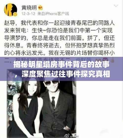 揭秘明星塌房事件背后的故事，深度聚焦过往事件探究真相