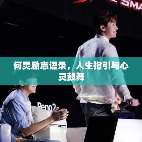 何炅励志语录，人生指引与心灵鼓舞