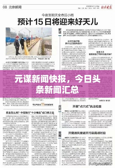 元谋新闻快报,今日头条新闻汇总